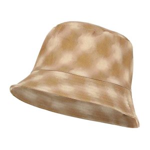 Sarlini Chapeau de pêcheur moucheté beige