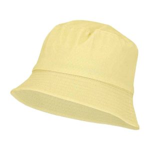 Sarlini Chapeau de pêcheuse fille jaune