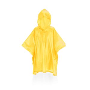 Poncho de pluie enfant jaune
