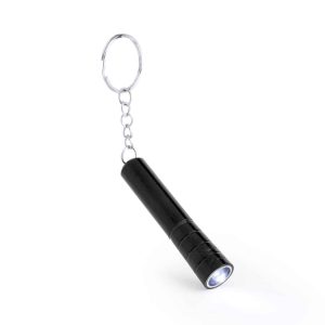 Flashlight Keychain Black