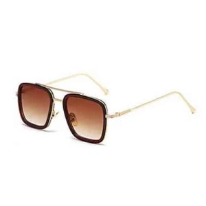 Sonnenbrille Classic braun/gold
