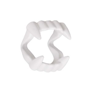 Halloween-Vampirgebiss weiß