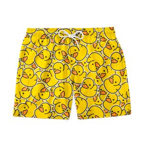 Short de bain avec petits canards