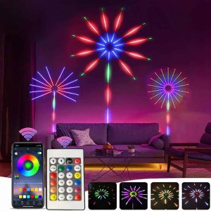Vuurwerk LED lamp