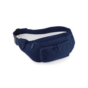 Quadra hip bag 2 liters navy blue