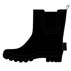 Regenstiefel schwarz niedriges Modell Größe 38