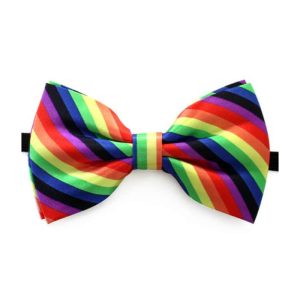 Bow Tie Pride Rainbow