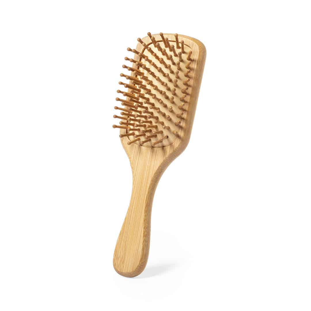 Hairbrush bamboo beige – Image 2