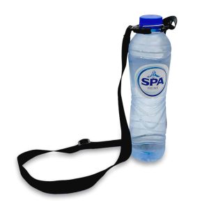 Keycord waterfleshouder siliconen zwart