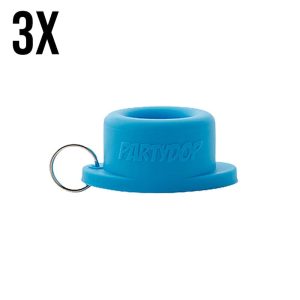 Universeller PartyDop – Himmelblau – 3 Stück