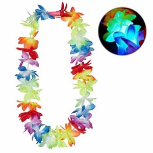 Hawaii Blumenkranz mit Beleuchtung