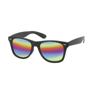Lunettes de soleil classiques | drapeau arc-en-ciel | lunettes de soleil pride