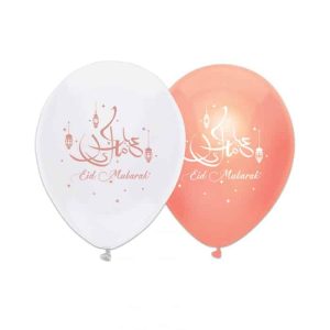 Ballons Eid Mubarak – Zuckerfest – Opferfest 30 cm 6 Stück