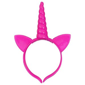 Bandeau LED Licorne rose