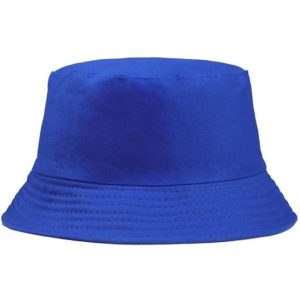 Bucket Hat Baumwolle blau