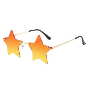 Star Sunglasses Orange