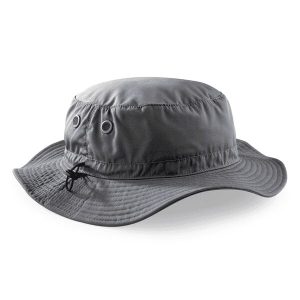 Cargo bucket hat grijs met UPF50+ bescherming – 61 cm