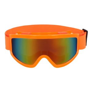 Party ski goggles UV Blacklight – Adjustable party glasses – Neon Orange