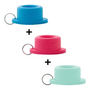 Universelle PartyDop Set – 3 Stück – Multicolor