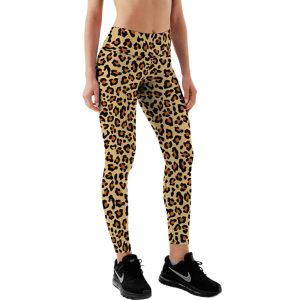 Legging de festival Yucka avec imprimé léopard