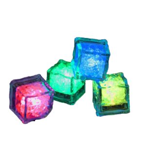 LED ijsblokje multicolor 12 stuks