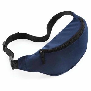 Bagbase sports waist bag | navy blue
