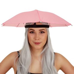 Hoofd paraplu | Roze