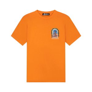 Malelions Men Dokkum T-Shirt – Oranje