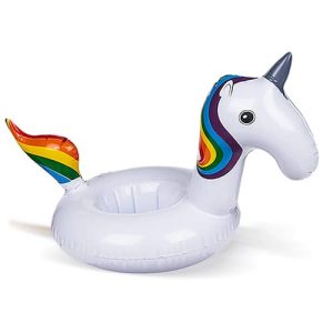 Aufblasbarer Einhorn-Getränkehalter