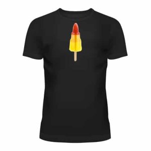 Party T-Shirt schwarz | Rakete
