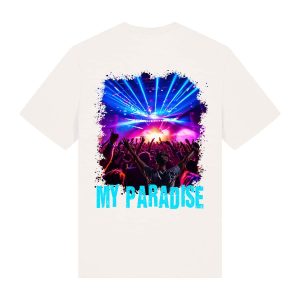 Ravelife T-shirt My Paradise – Gebroken wit