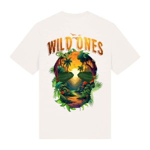Ravelife T-Shirt Wild Ones – Gebrochenes Weiß