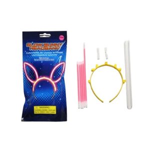 Glow sticks konijn haarband multicolor