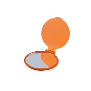 Foldable Pocket Mirror Orange