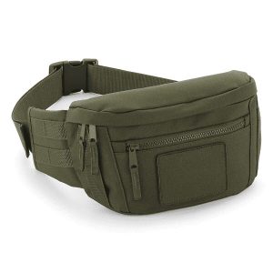 Bagbase Molle-Gürteltasche grün 2,5 Liter