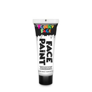 PaintGlow Funky Face Halloween Visage & peinture pour le corps Couleurs classiques – Blanc