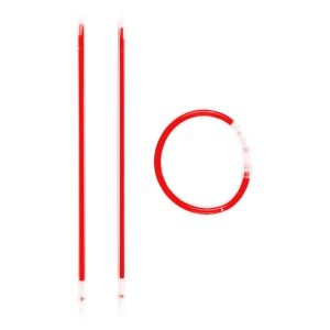 Glowsticks snapping sticks – 100 pieces – Red