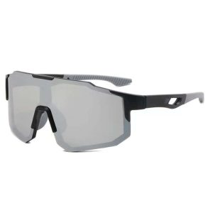 Sport zonnebril zwart/grijs