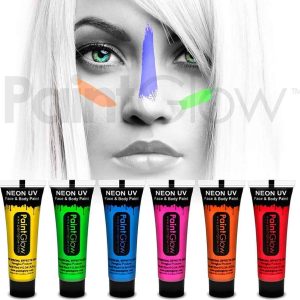 PaintGlow Face & Body Paint – Neon Paint 6x13ml