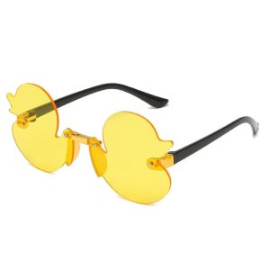 Enten-Sonnenbrille gelb