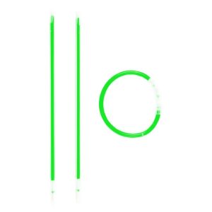 Leuchtstäbe Knicklichter – 100 Stück – Grün