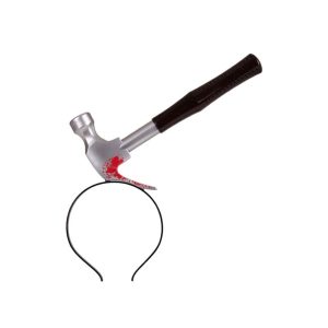 Halloween-Stirnband mit Hammer