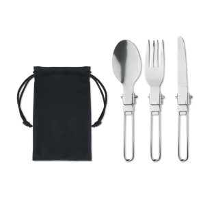 Camping Cutlery Set Foldable 3-piece
