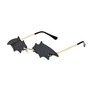 Halloween sunglasses bat black