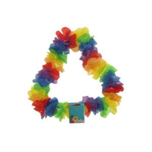 Hawaii Flower Garland Pride Rainbow
